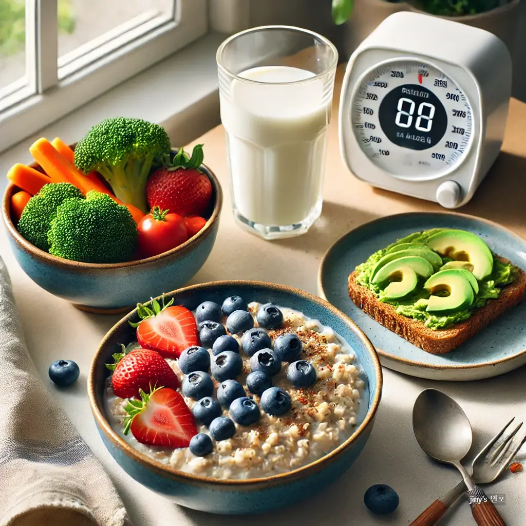 고혈압 환자 아침 식사