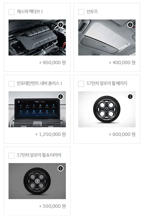 캐스퍼-가격-제원-연비-정보