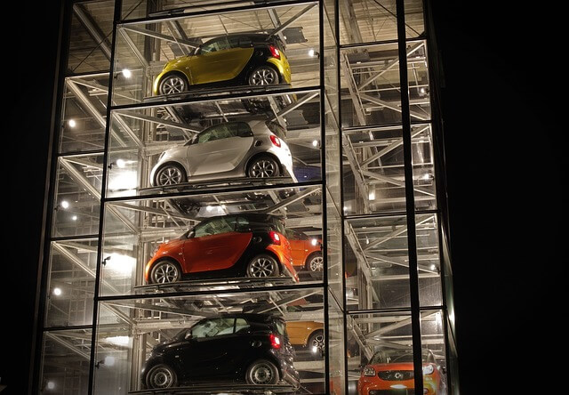 자동차 전시 사진