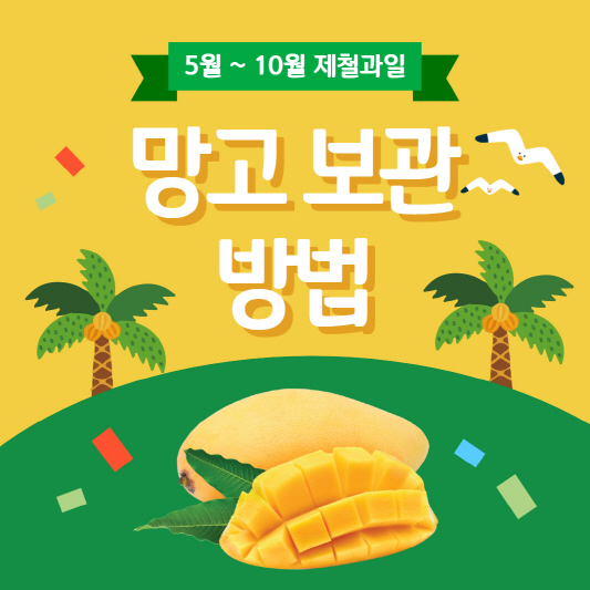 망고보관방법