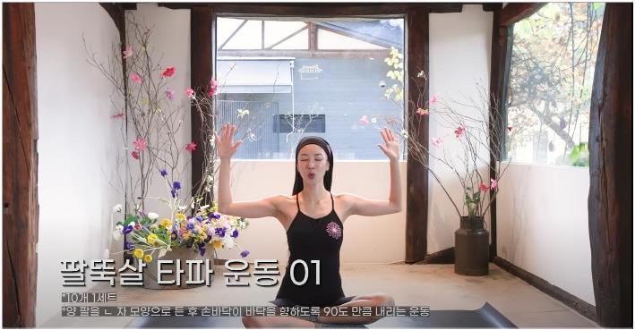 NS윤지 팔운동