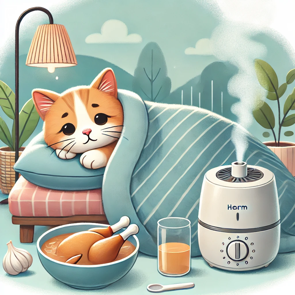 고양이의 감기 예방과 호흡기 건강 관리법