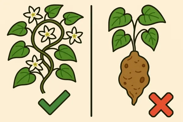 박주가리 하수오 구별법과 판별 기준12