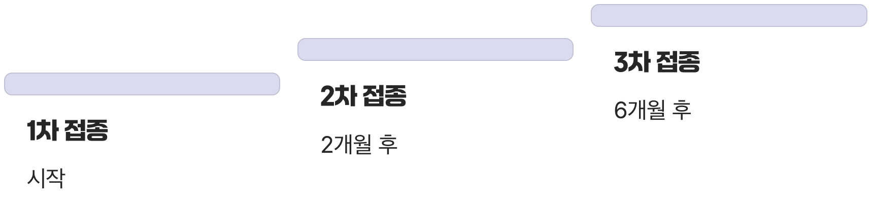 접종 전후, 알아두어야 할 것들