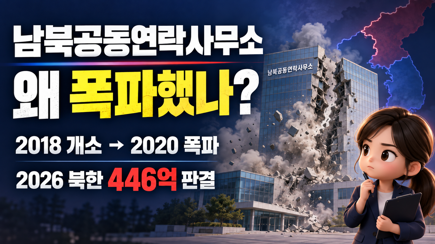 남북공동연락사무소 왜 폭파했나?｜2018 개소부터 2020 폭파&middot;2026 북한 446억 판결까지