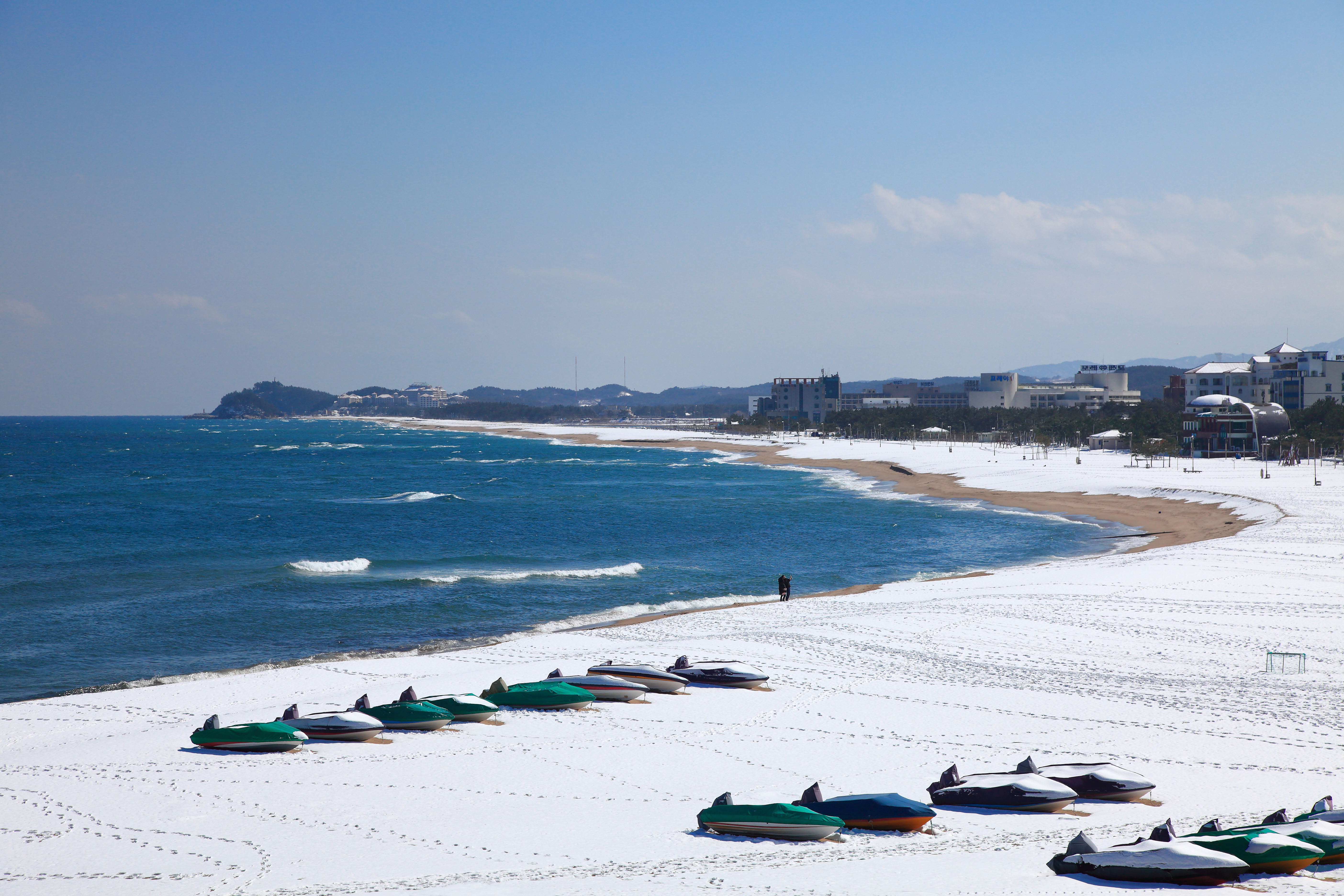 강원도 양양 – 겨울 바다와 서핑 감성의 공존