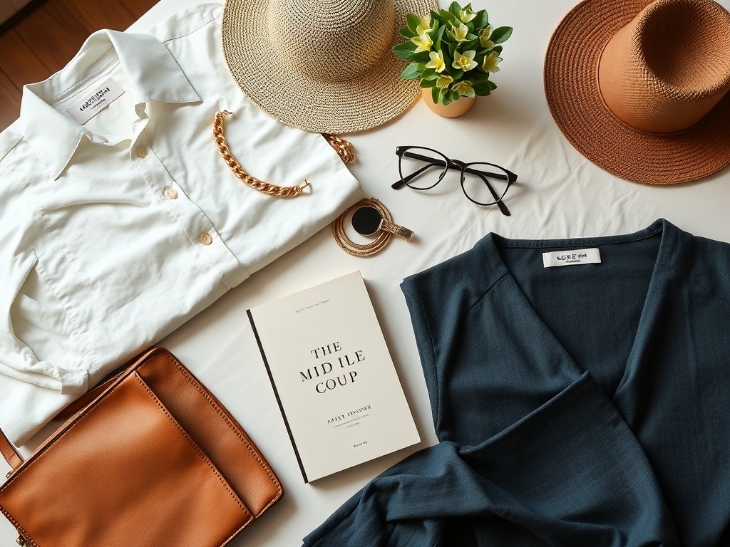 중년 감성 패션 관련 사진