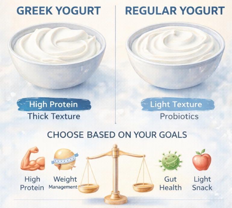 그릭 요거트와 일반 요거트의 차이 관련 사진