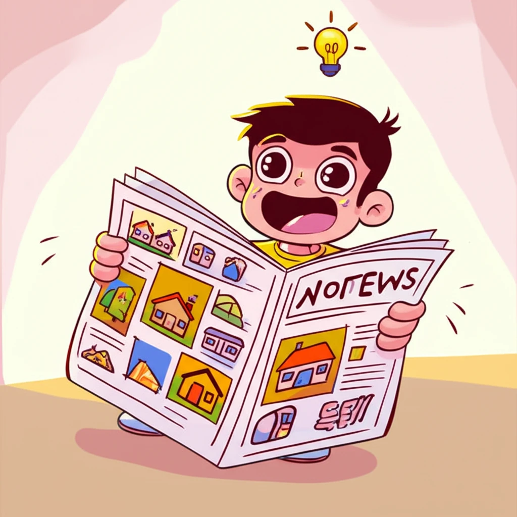 수원 교차로 부동산 종이 신문 지면 ..