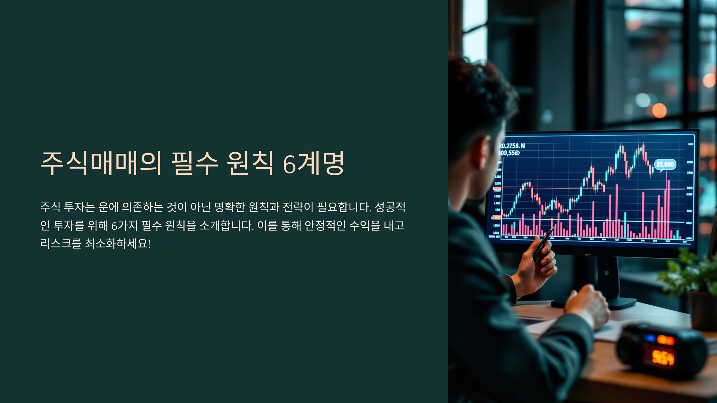 주식매매의 필수 원칙 6계명