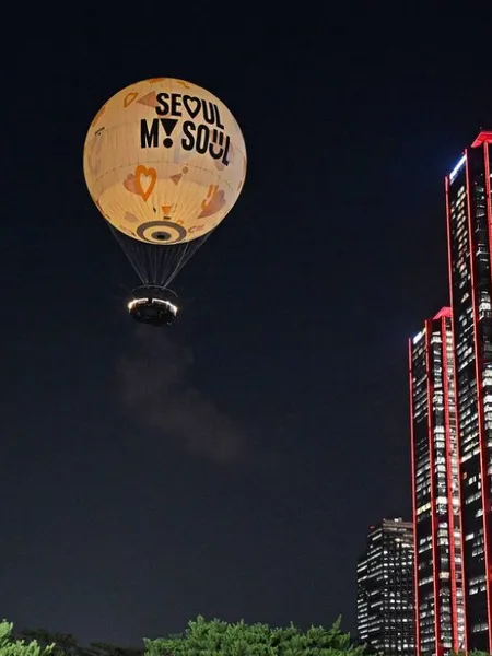 서울의달 열기구 여의도공원 주차