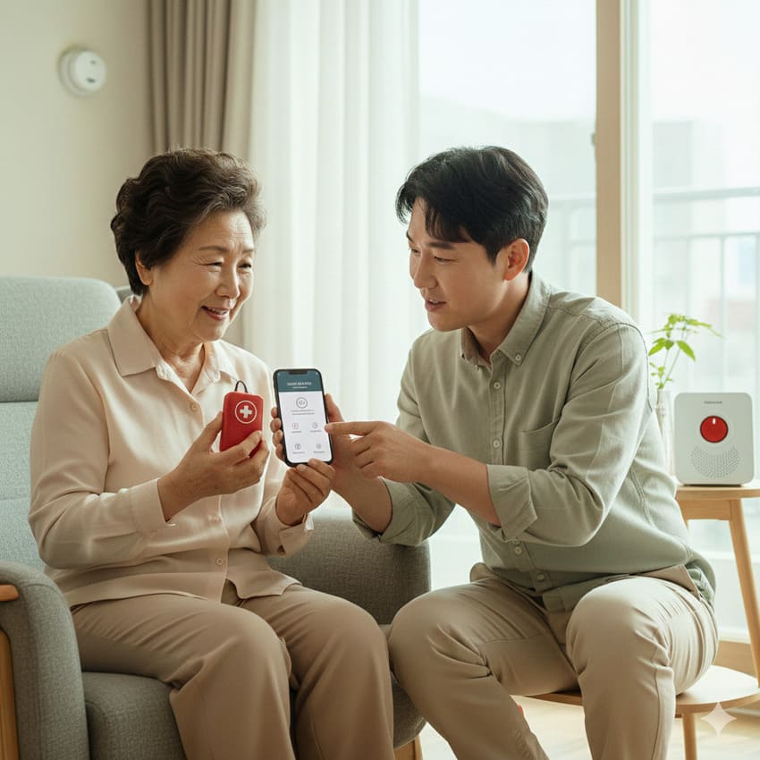 독거노인 응급안전안심서비스