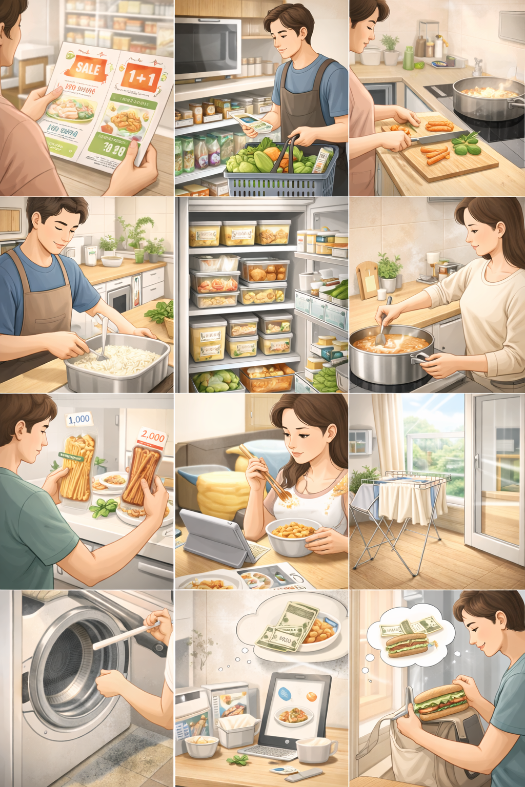 식비 줄이는 현실적인 방법 관련 사진