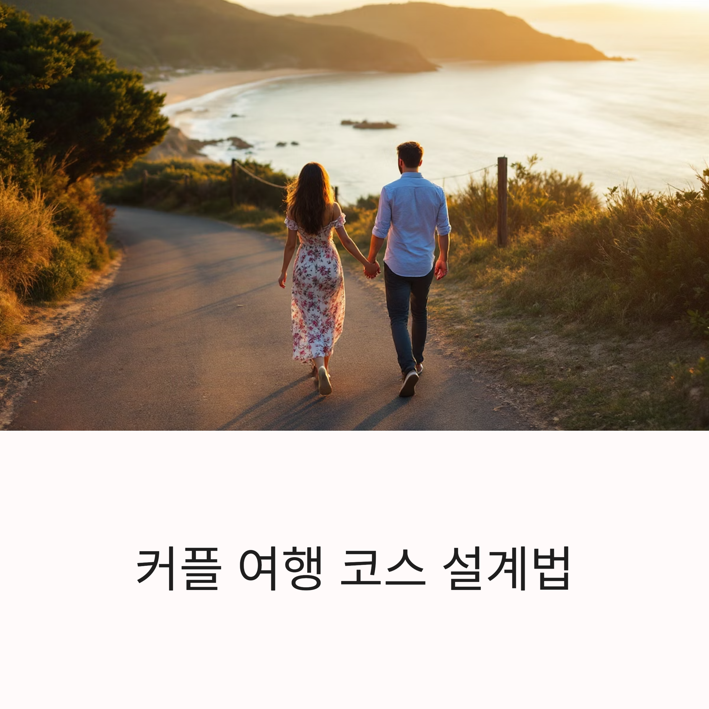 길을 걷는 커플 이미지