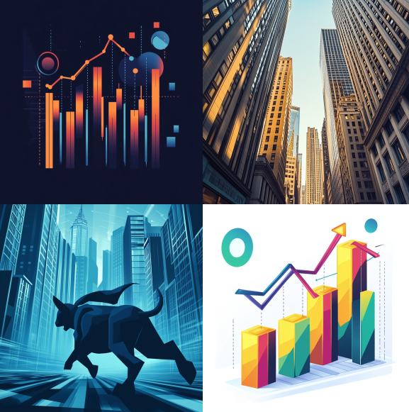 "ETF 투자 리스크, 복리효과, 변동성을 설명하는 인포그래픽"