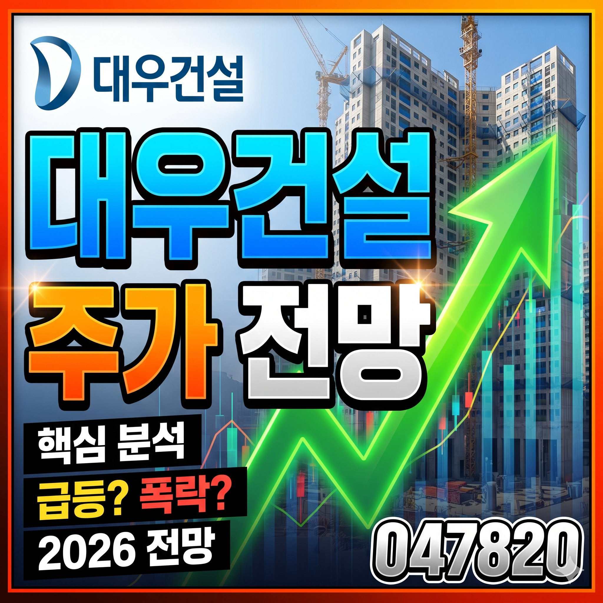 대우건설 주가 전망