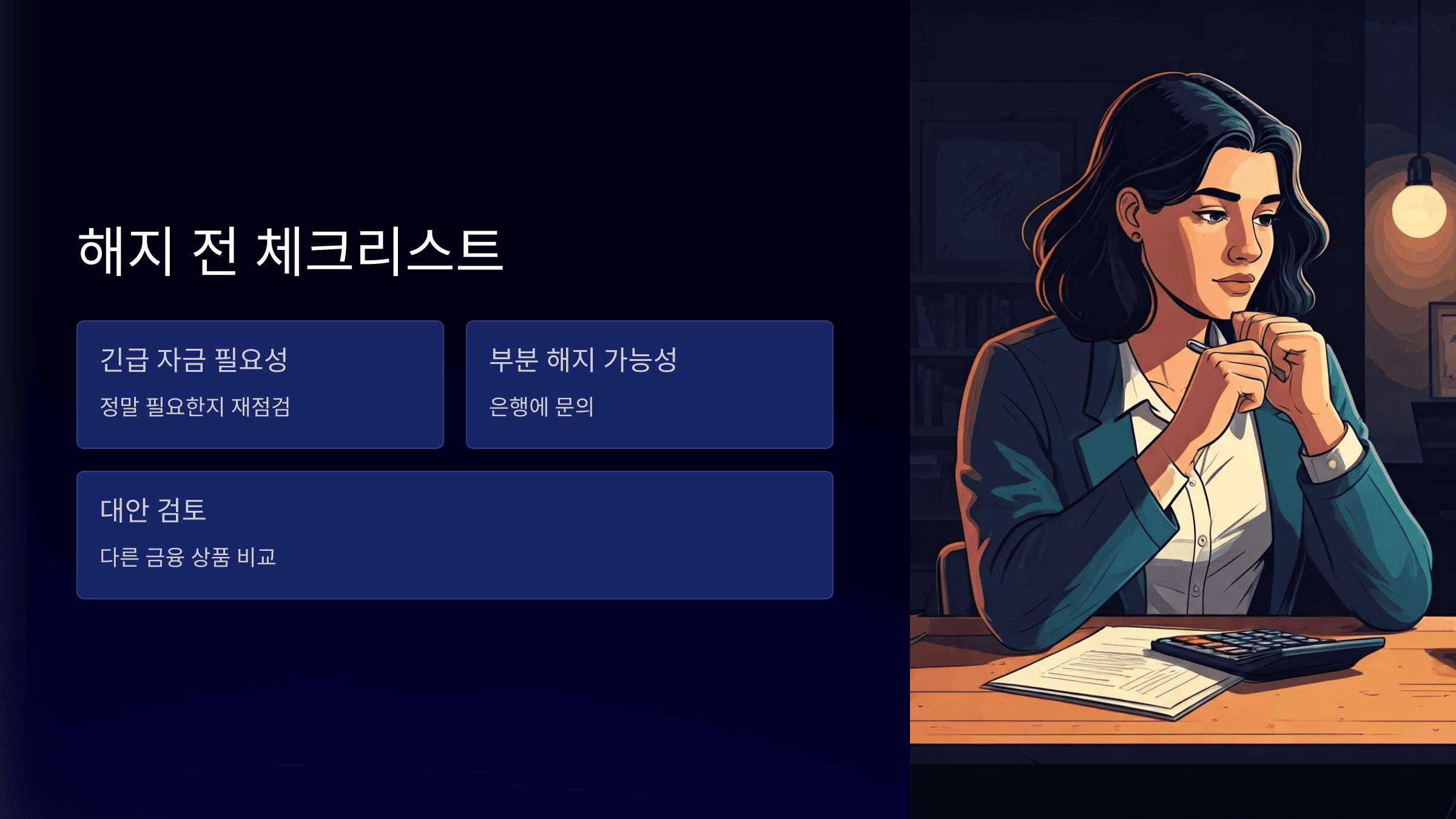 청년도약계좌 중도 해지 방법 총정리