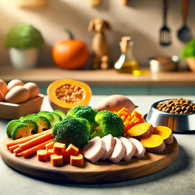 브로콜리를 이용한 강아지 간식