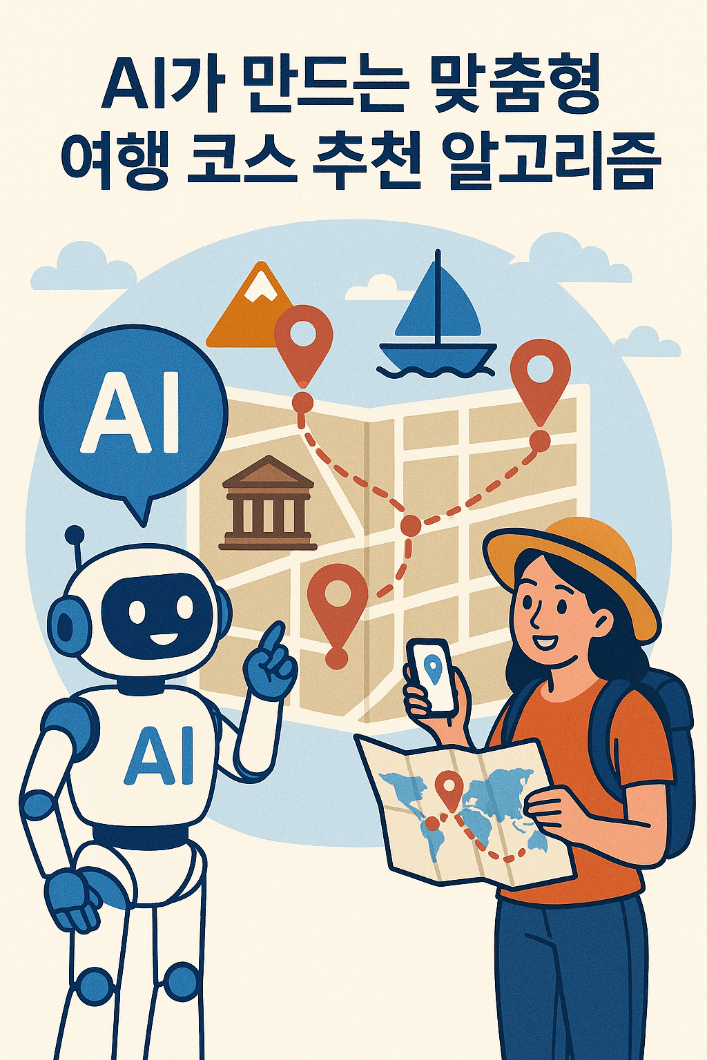 AI가 만드는 맞춤형 여행 코스 추천 알고리즘