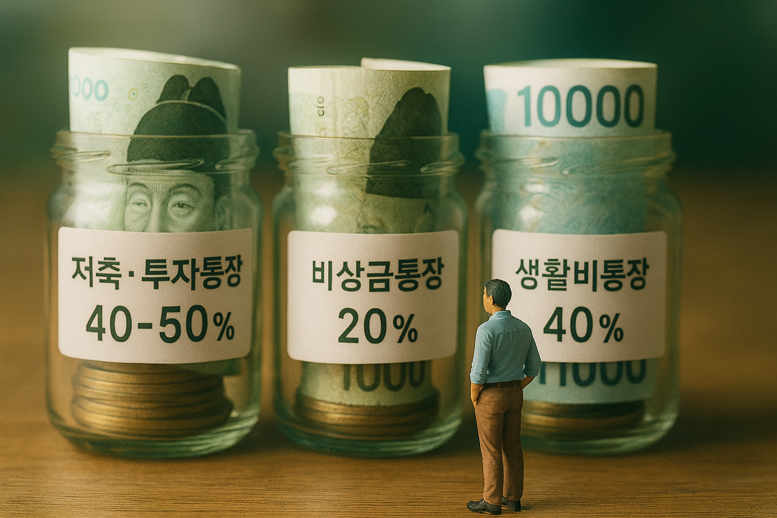 월급통장&middot;생활비통장&middot;비상금통장 만들기 가이드