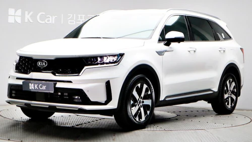 쏘렌토-노블레스등급-흰색-중고