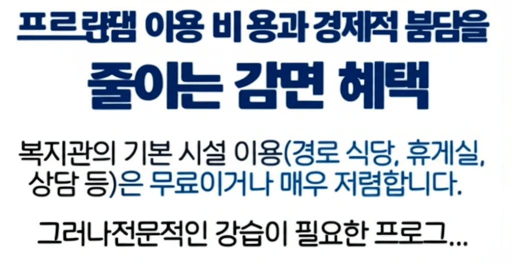 복지관 프로그램 신청의 모든 것: 자..