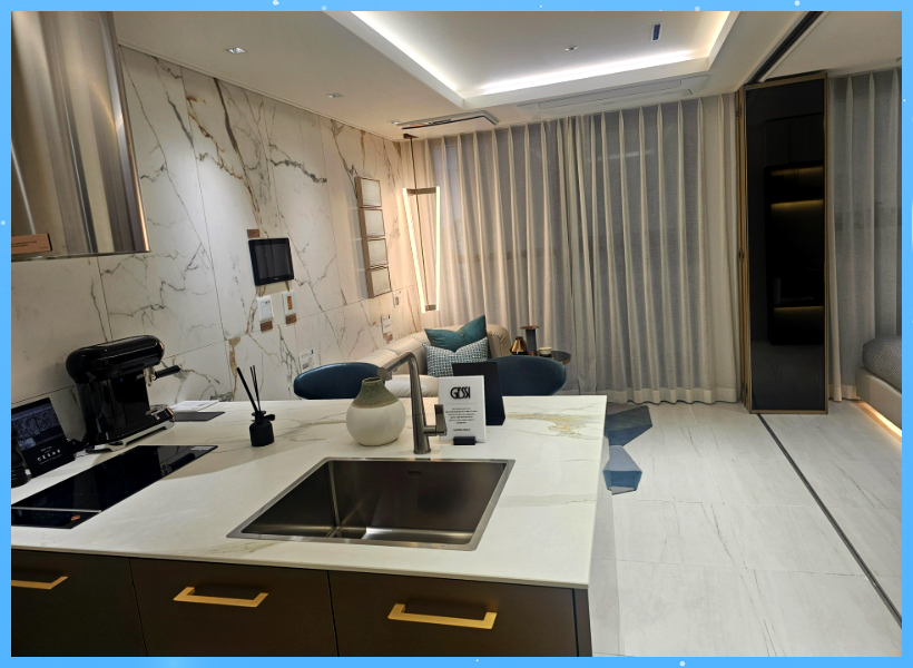 단지는 지하 4층에서 지상 23층 규모로 구성되며, 총 330실로 계획