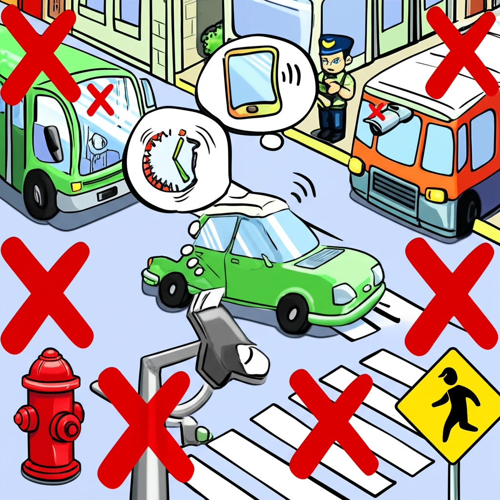 동작구청 주정차 단속 알림 문자 신청..