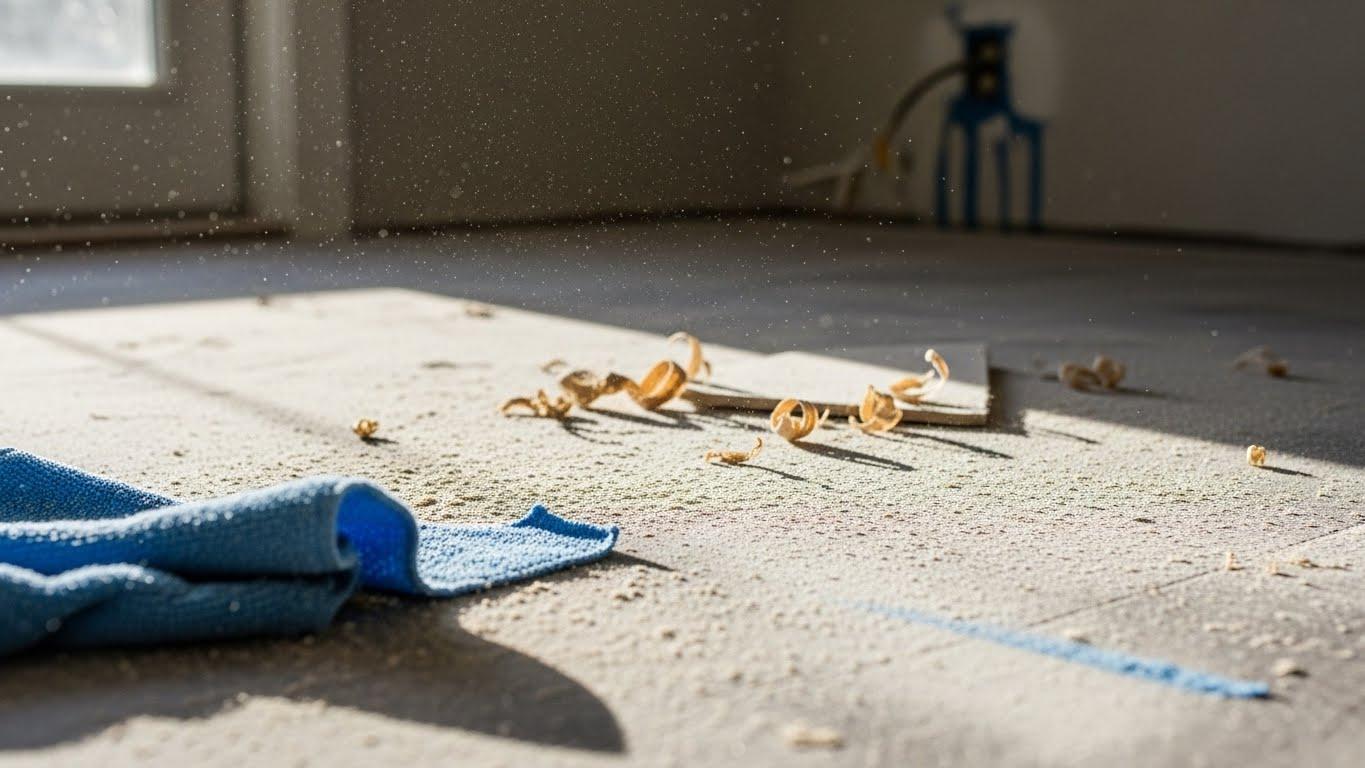 인테리어 공사 후 청소 방법