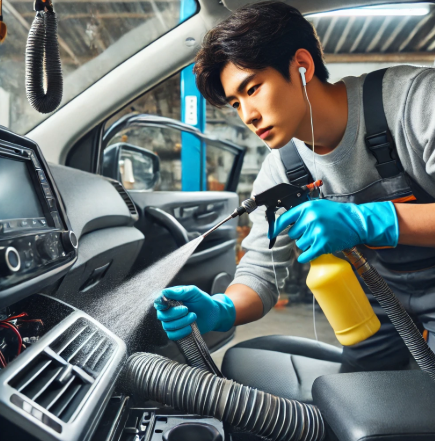 자동차 에어컨 냄새 제거 팁 정리