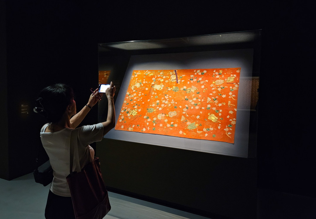 호암 미술관 불교 자수 작품