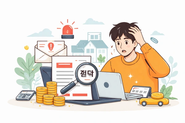 지방세 체납 조회와 납부 과정을 설명하는 이미지1