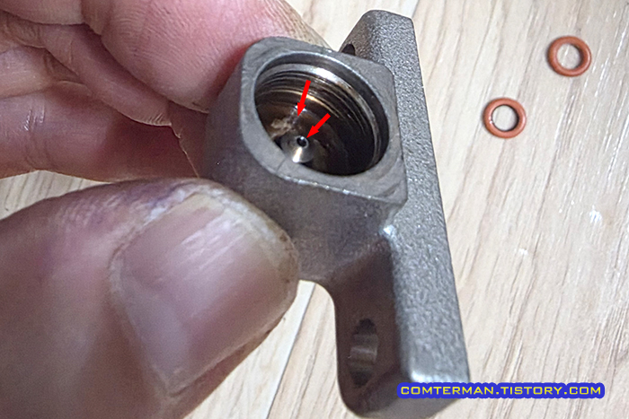 가찌아 클래식 솔레노이드 밸브 분해 청소