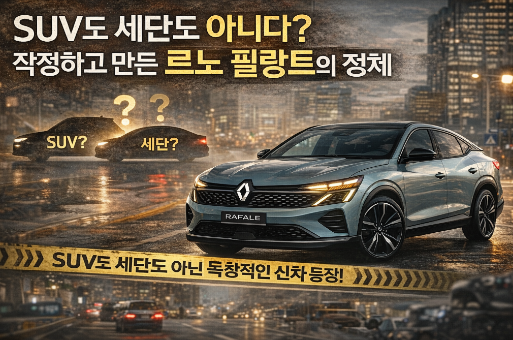 르노 필랑트, SUV&middot;세단 아닌 정체 공개