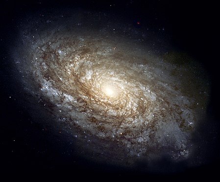 머리털자리의 나선 은하 NGC 4414 출처 위키백과