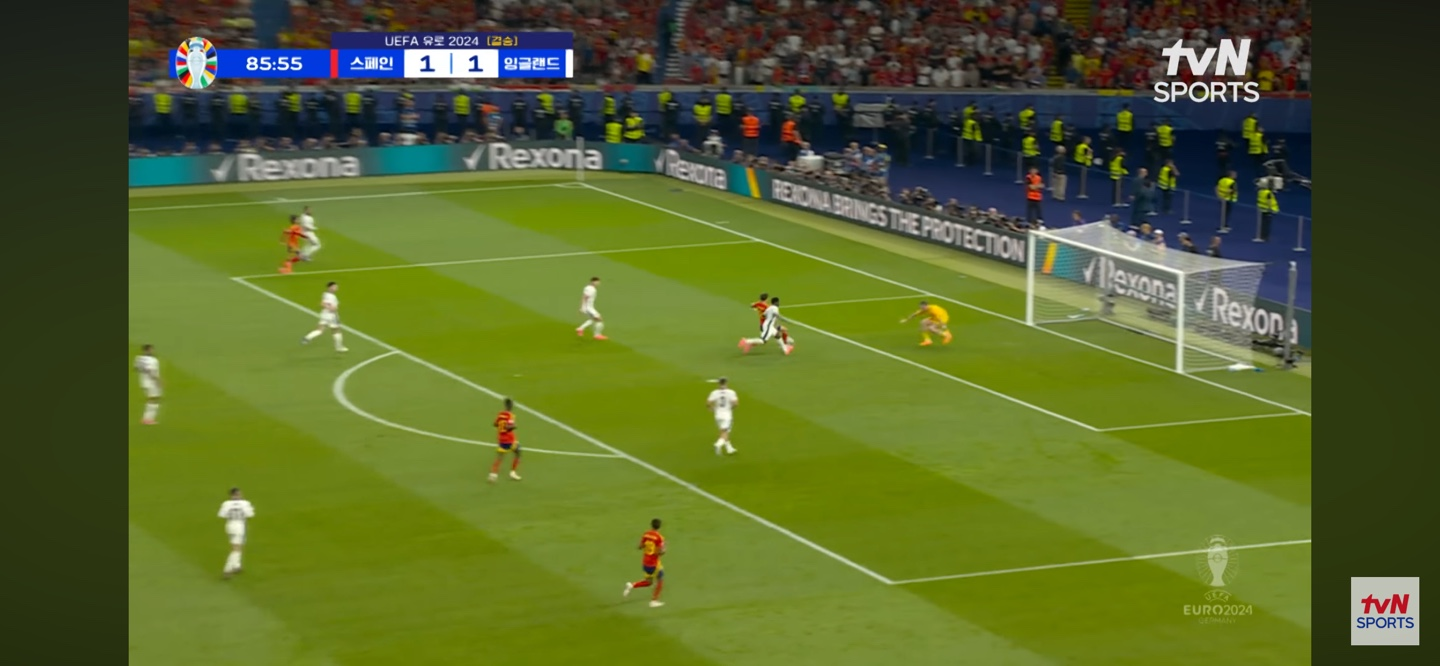 유로 2024 결승전 ❘ 스페인 vs 잉글랜드 결승골