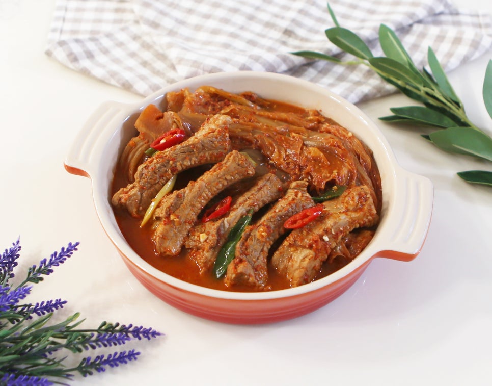 등갈비 김치찜