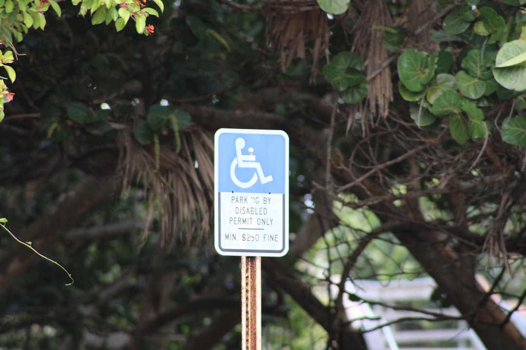 Disabled parking