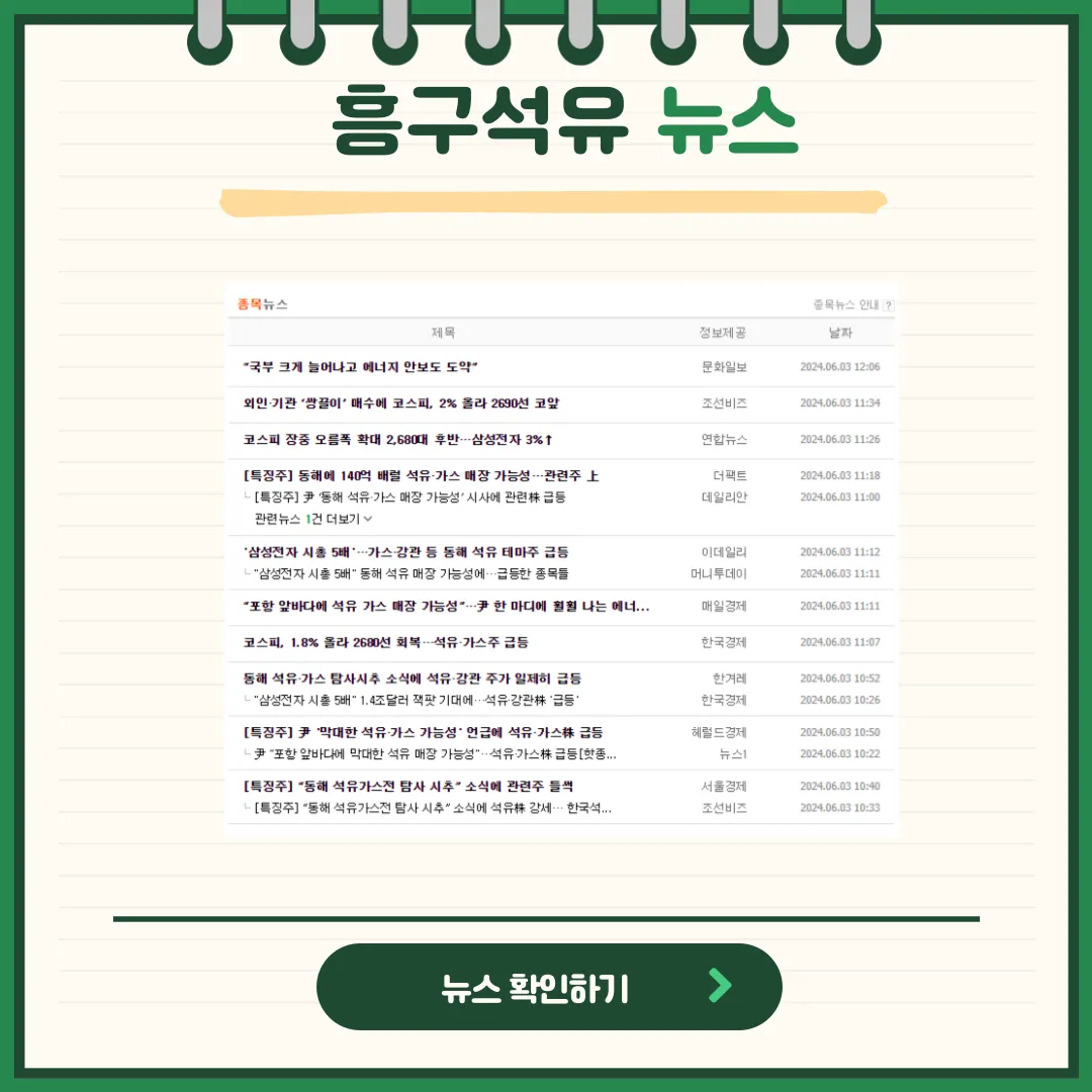 흥구석유 뉴스