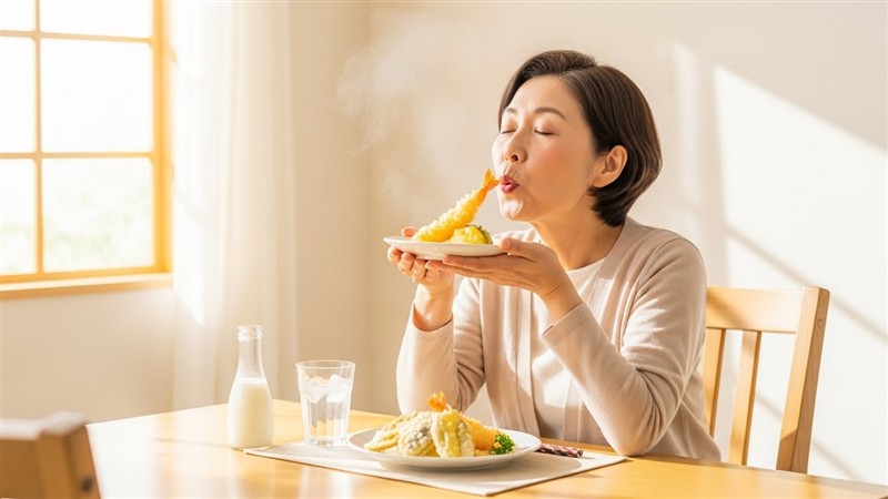 뜨거운 튀김을 먹다 입천장이 데었을 때, 가장 좋은 응급처치는?