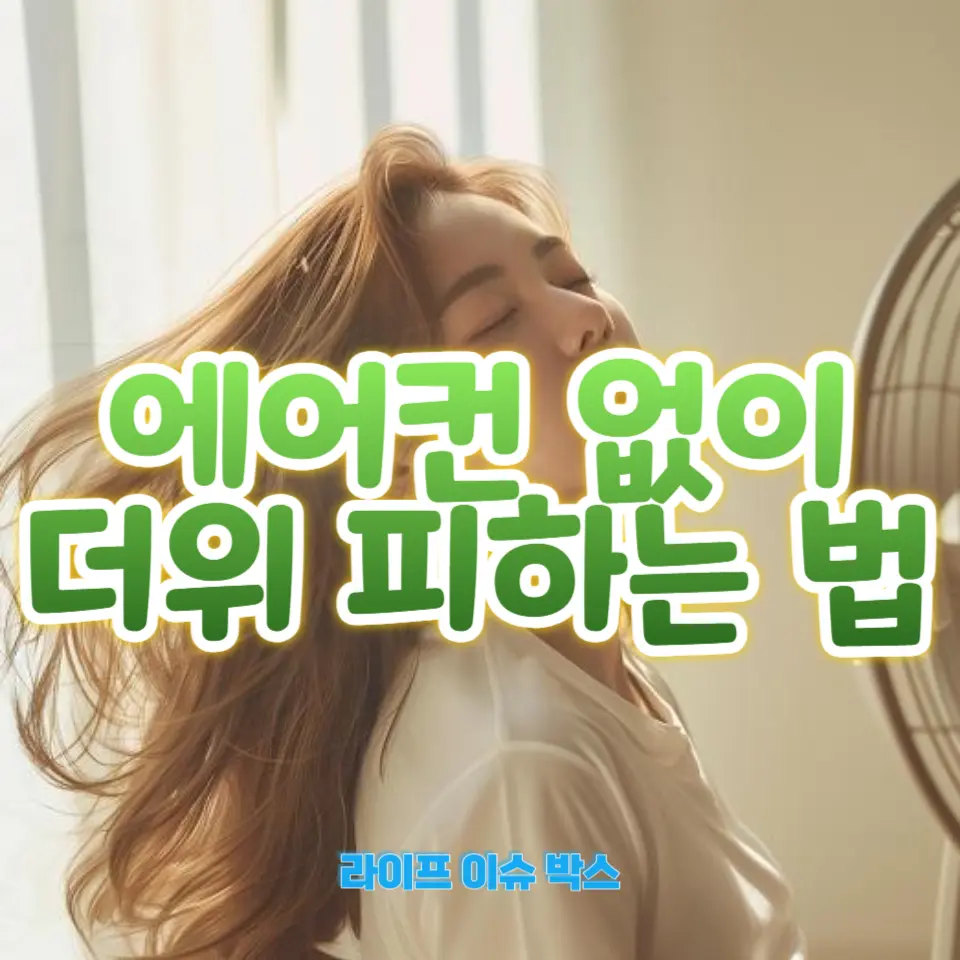 여름철 시원한 집 만들기