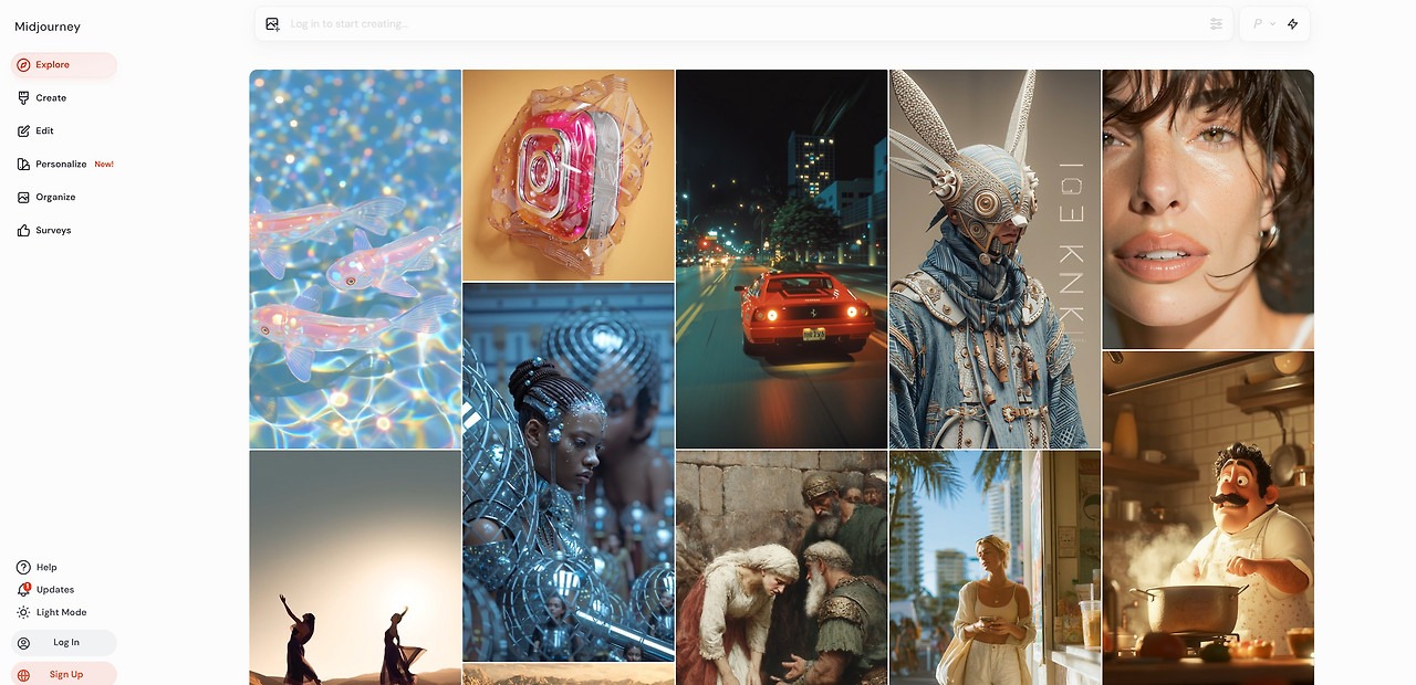 <Midjourney for professional AI image compositing tools>