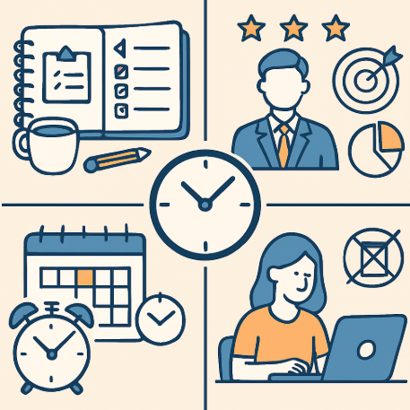 시간 관리를 잘하는 사람들의 비밀