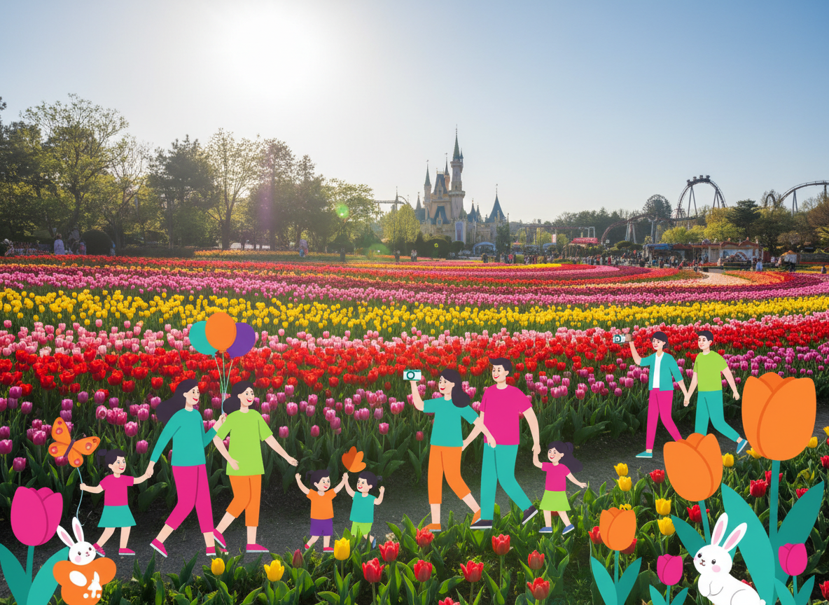 2026 용인 에버랜드 튤립축제 예약 예매 기간 가격