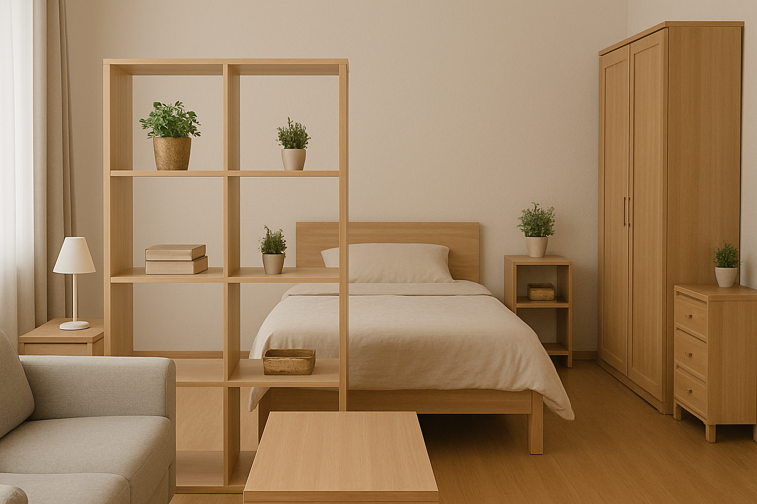 파티션을 활용한 공간 분리