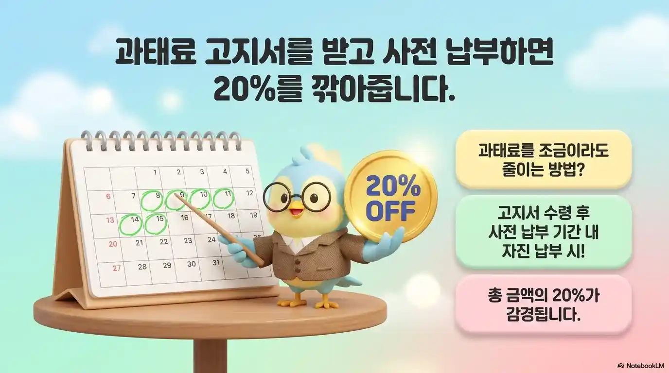 과태료 감경 방법