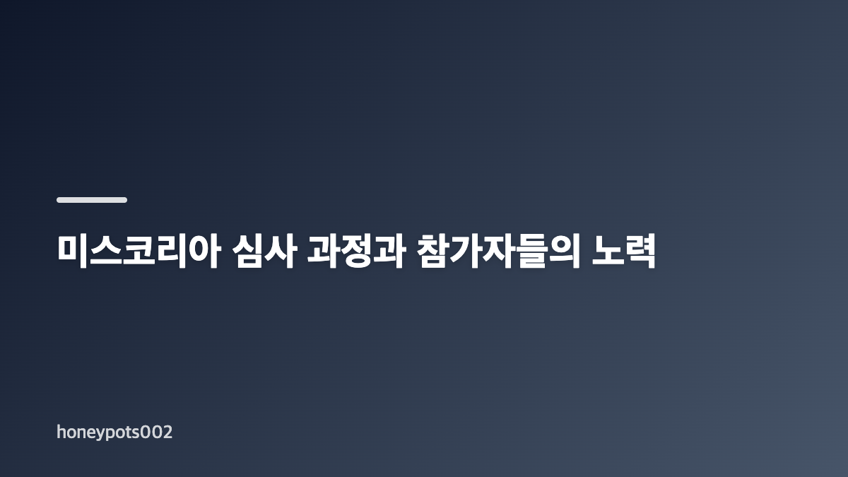 미스코리아 성형 논란과 정연우 발언의 핵심