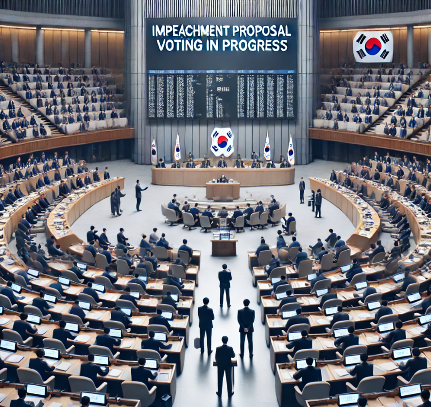 민주당 탄핵소추안 및 내란특검법 발의