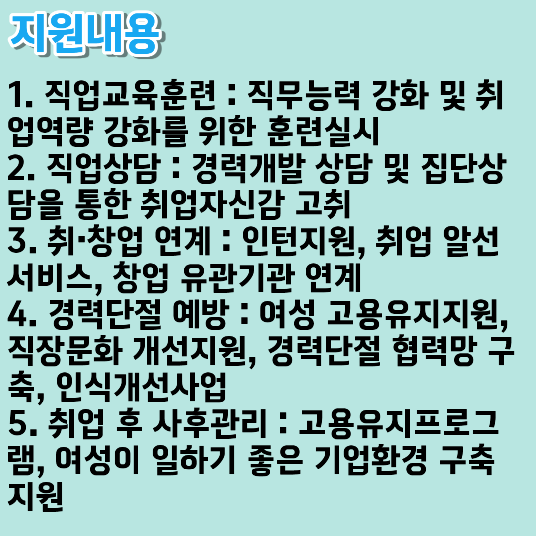 여성새로일하기센터