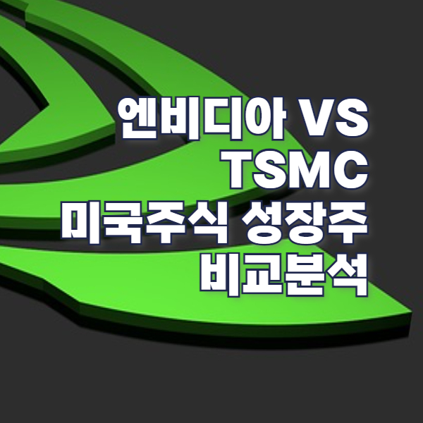 엔비디아 주식 TSMC 주가 비교분석 미국주식 추천주